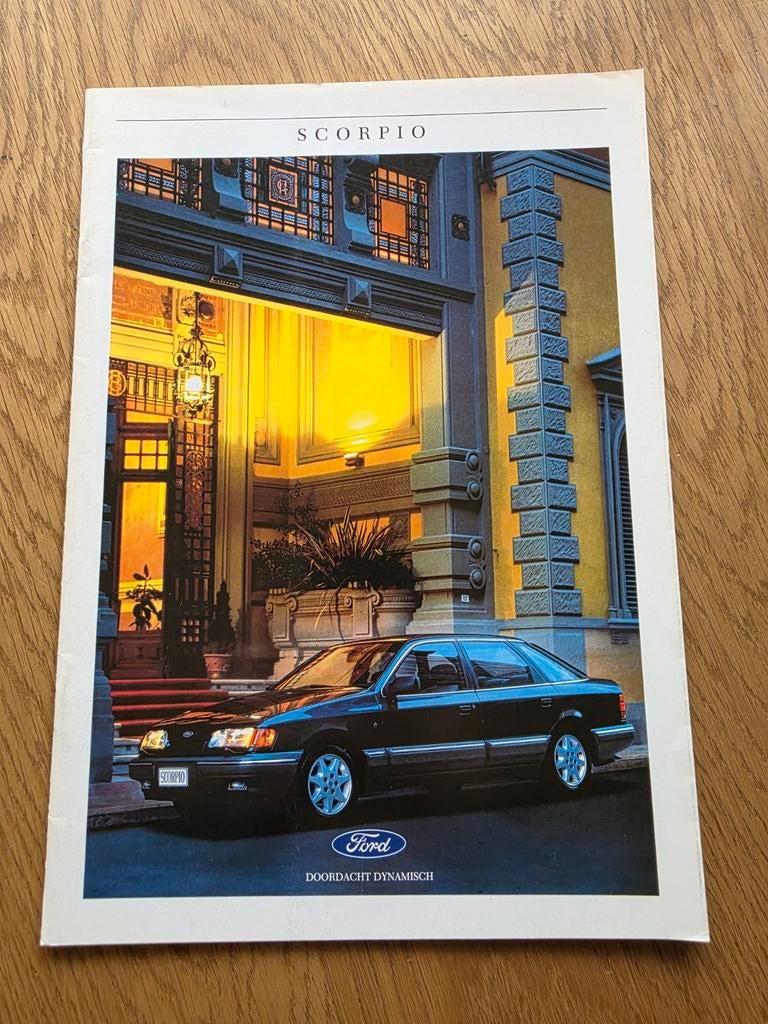 Brochure du Ford Scorpio, Envoi