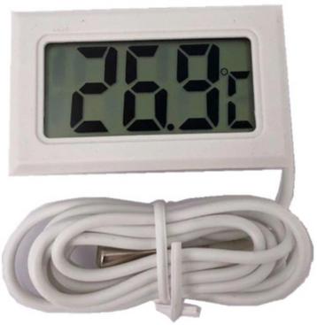 Digitale Terrarium - Thermometer Aquarium - Thermometer Wit  beschikbaar voor biedingen