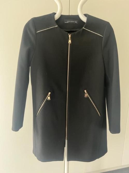 manteau noir de Zara taille M, Vêtements | Femmes, Vestes | Été, Comme neuf, Taille 38/40 (M), Noir, Enlèvement ou Envoi