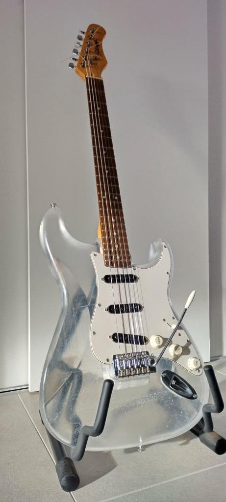 EPOXY GITAAR UNIEK !, Muziek en Instrumenten, Snaarinstrumenten | Gitaren | Elektrisch, Nieuw, Solid body, Overige merken, Ophalen