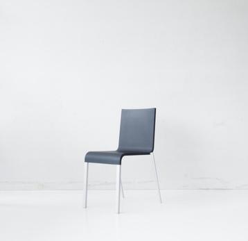 Vitra maarten van Severen 03 stapelbare stoelen donkerblauw beschikbaar voor biedingen