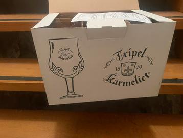 4 x 6 glazen Karmeliet, nieuw! beschikbaar voor biedingen