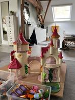 Zeer groot playmobil kasteel met vele meubels, Comme neuf, Enlèvement