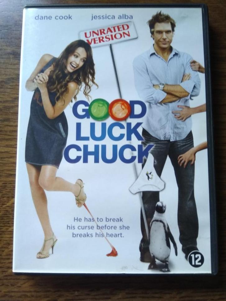 DVD - Good luck Chuck (Dane Cook-Jessica Alba), Cd's en Dvd's, Dvd's | Komedie, Ophalen of Verzenden