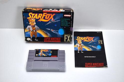 Starfox - SNES NTSC USA - Game in Doos Nintendo Boxed, Games en Spelcomputers, Games | Nintendo Super NES, Zo goed als nieuw, Ophalen of Verzenden