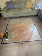 Salontafel metaform., Huis en Inrichting, Ophalen, Gebruikt, Vierkant, Glas