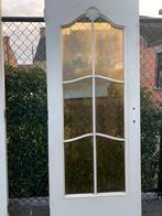 Geverfde eiken deur, Doe-het-zelf en Bouw, Ophalen, Gebruikt, Glas