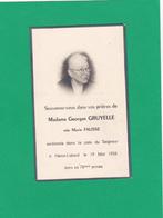 DP Marie Falisse, Verzenden, Bidprentje