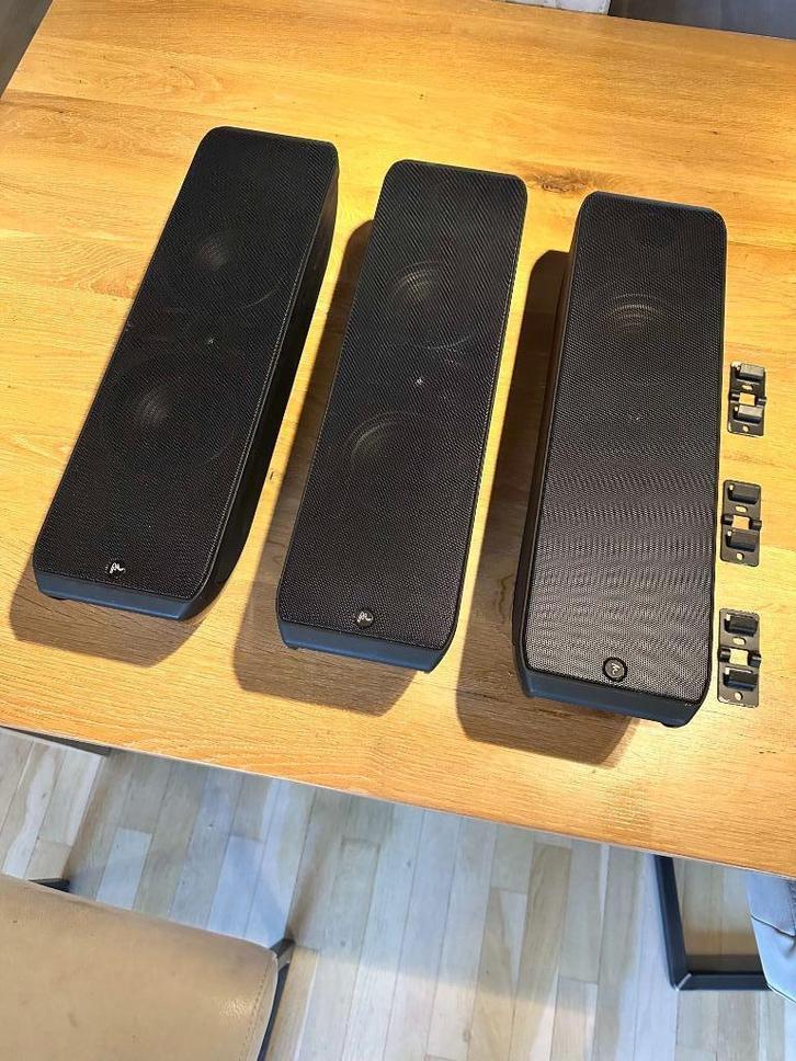 Focal SIB XL speakers (3 stuks), Audio, Tv en Foto, Luidsprekerboxen, Gebruikt, Front, Rear of Stereo speakers, Overige merken