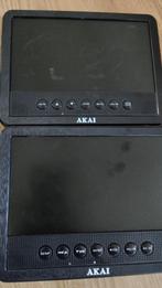 Portable dvd player with 2 screens, Draagbaar, Ophalen of Verzenden, Zo goed als nieuw, Overige merken