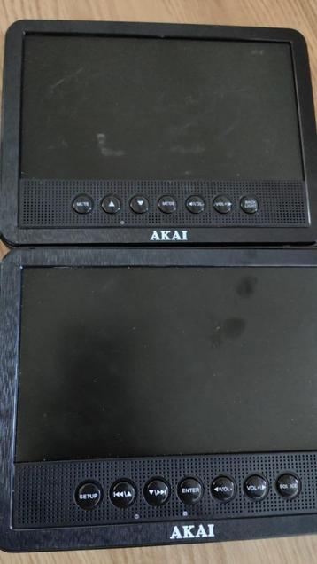 Portable dvd player with 2 screens beschikbaar voor biedingen