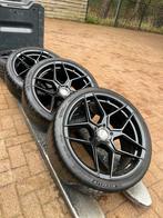 Velgen Japan Racing 19 inch + Michelin banden, Auto-onderdelen, Banden en Velgen, Overige, Band(en), Zomerbanden, Ophalen