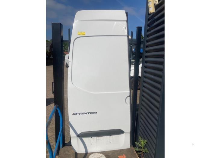 Achterdeur Bus-Bestelauto van een Mercedes Sprinter (9147), Auto-onderdelen, Carrosserie, Deur, Mercedes-Benz, Gebruikt, 3 maanden garantie