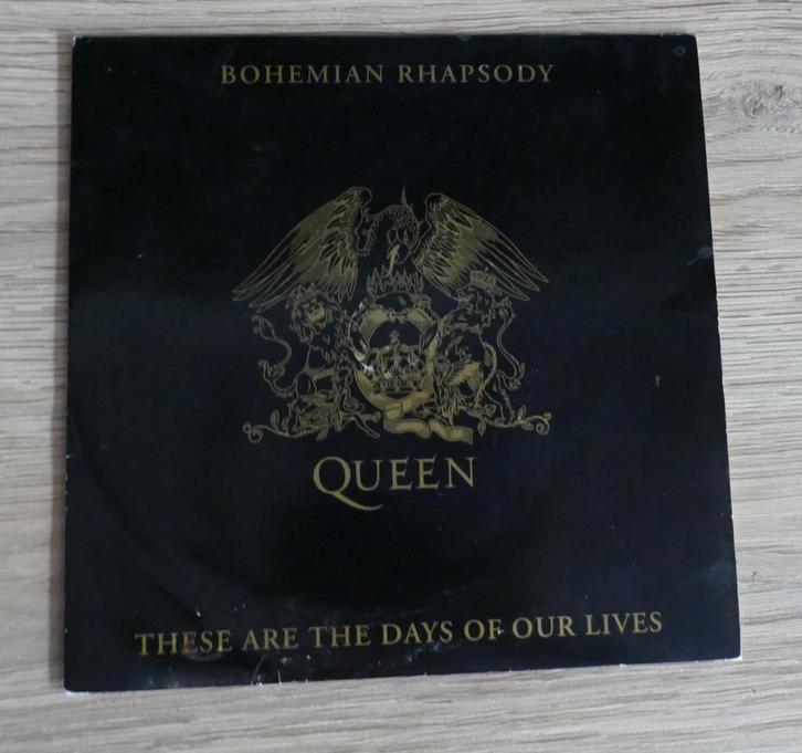 7" Queen - Bohemian Rhapsody, Cd's en Dvd's, Vinyl Singles, Gebruikt, Single, Rock en Metal, 7 inch, Ophalen of Verzenden