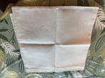 Borduren onderlegger napje wit 50x50 cm katoen modal, Hobby en Vrije tijd, Verzenden, Nieuw