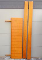 Tweepersoonsbed 140 x 200, Ophalen, Zwart, Tweepersoons, 140 cm