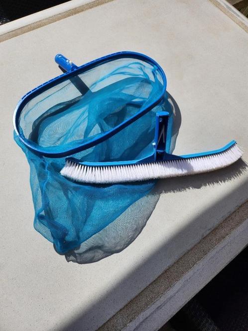 Schepnet + Algen Borstel + Bijzet voetbadje Intex !, Tuin en Terras, Zwembad-toebehoren, Gebruikt, Ophalen of Verzenden