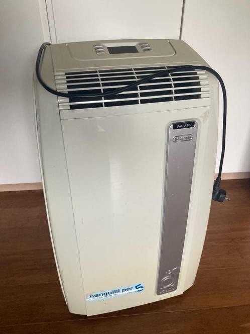 Mobiele airco De’Longhi PAC A95, Elektronische apparatuur, Airco's, Gebruikt, Mobiele airco, 60 tot 100 m³, 3 snelheden of meer