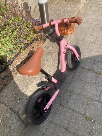 Roze loopfiets Bandits&Angels, Fietsen en Brommers, Ophalen, Gebruikt, Minder dan 16 inch, Bandits en angels