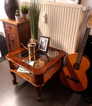 Vintage wortelhout salontafel. beschikbaar voor biedingen