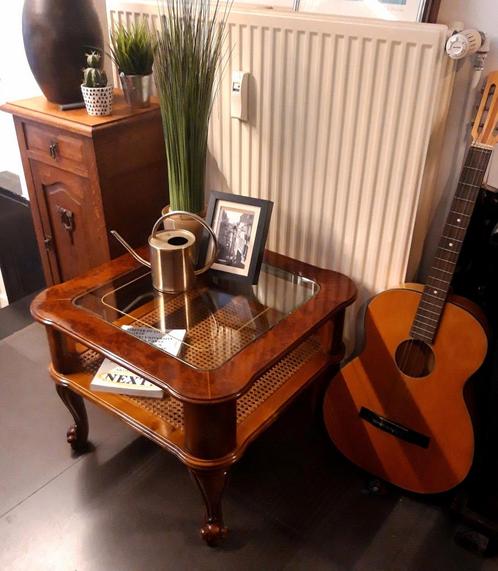 Vintage wortelhout salontafel., Antiek en Kunst, Antiek | Meubels | Tafels, Ophalen