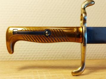 Duitse bajonetuitgave 1871 met schede ter waarde van 200€. beschikbaar voor biedingen