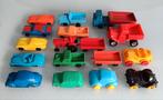 Vintage rubber/kunststof speelgoed autootjes., Enlèvement ou Envoi