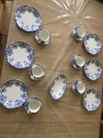Vintage servies dessert 6 personen 1890 Boch, Antiek en Kunst, Ophalen