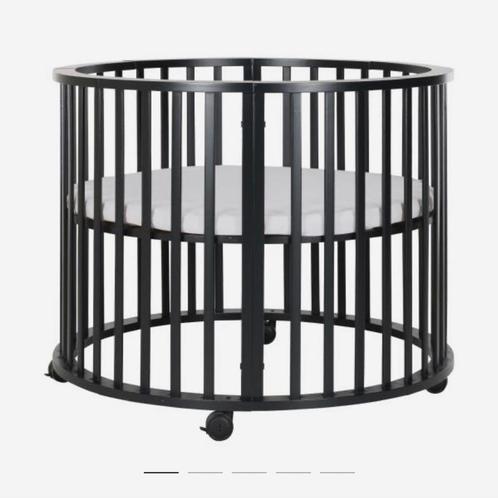 Ronde box + boxmatras 4,5 + boxkleed, Kinderen en Baby's, Babyparken, Zo goed als nieuw, Boxkleed, Ophalen