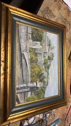 Tableau original "Citadelle de Namur" Signé Quentius97, Enlèvement ou Envoi