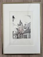 Tekening Brugge van A. Tytgat, Ophalen