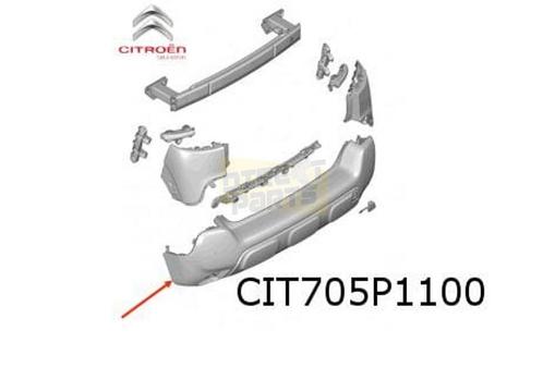 Citroen C3 Aircross (10/17-7/21) achterbumpers (Zwart) 16320, Autos : Pièces & Accessoires, Carrosserie & Tôlerie, Pare-chocs