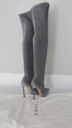 776C* CASADEI Blade - superbes cuissardes (35), Vêtements | Femmes, Chaussures, Neuf, Gris, Bottes hautes, Casadei