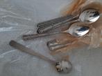 Dessertlepeltjes.vorkjes in Melchior duits zilver, Antiek en Kunst, Ophalen, Zilver