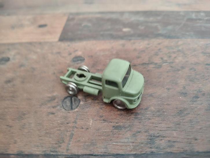Mercedes LK/ Truck/ Vrachtwagen/ Lego (jaren 60), Antiek en Kunst, Antiek | Speelgoed, Verzenden