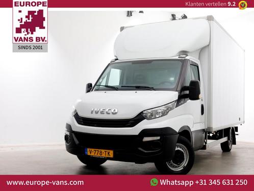 Iveco Daily 35S14 136pk Euro6 Bakwagen met achterdeuren 11-2, Auto's, Bestelwagens en Lichte vracht, Bedrijf, ABS, Airconditioning