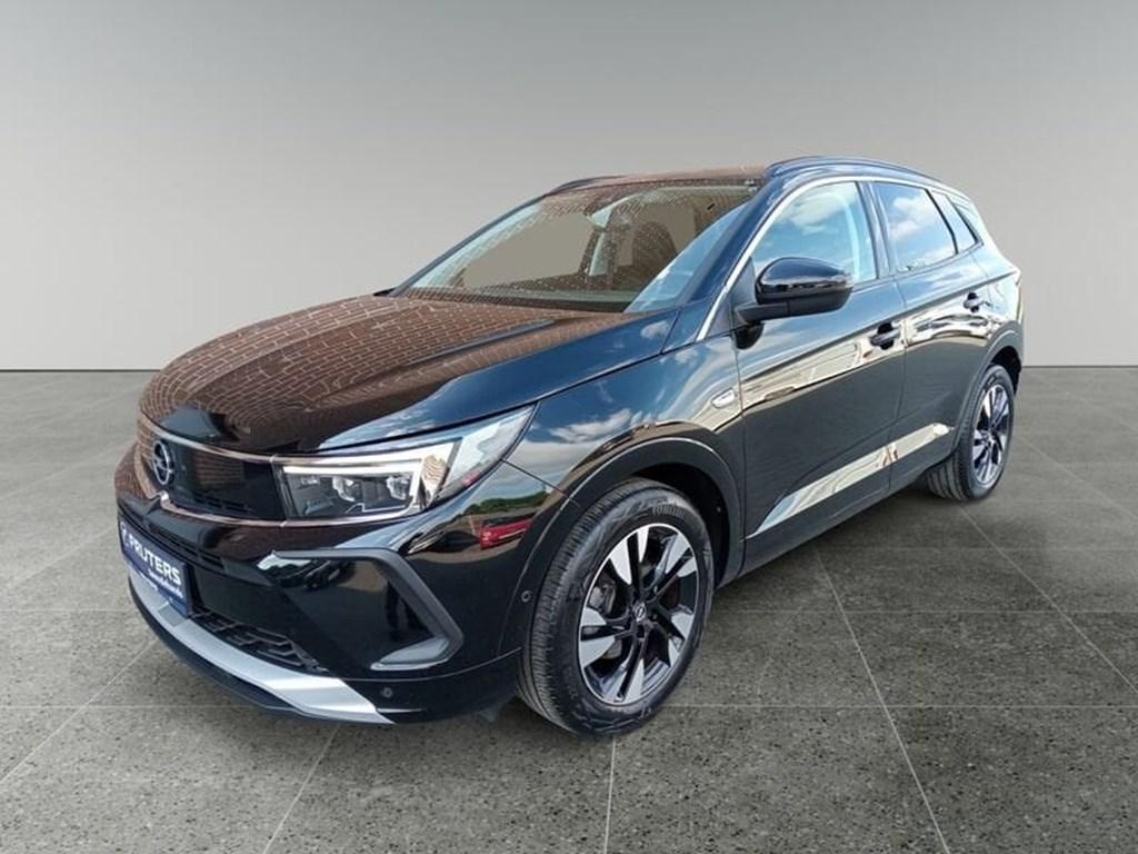 Opel Grandland 1.2 Turbo Start/Stop Ultimate MT6 130PK, Auto's, Opel, 140 g/km, Zwart, 130 pk, 96 kW