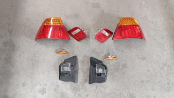 Set oranje LED achterlichten BMW E46 facelift coupé beschikbaar voor biedingen