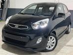 KIA PICANTO 1.3i BENZINE AUTOMAAT CRUISE PDC AIRCO LED TOPST, Auto's, Kia, Euro 5, Zwart, Leder en Stof, Zwart