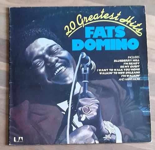 LP des 20 plus grands succès de FATS DOMINO, CD & DVD, Vinyles | Rock, Utilisé, Rock and Roll, 12 pouces, Enlèvement ou Envoi