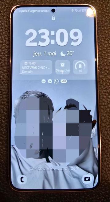 À VENDRE – Samsung Galaxy S23+ lavender 256 Go –, Télécoms, 10 mégapixels ou plus, Autres couleurs, Comme neuf, Enlèvement