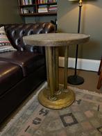 vintage messing bijzettafel / plantentafel, Antiek en Kunst, Ophalen of Verzenden