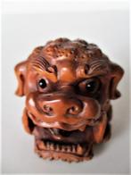 netsuke shishi lion, Antiquités & Art, Envoi