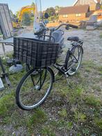 Batavus stadsfiets 50 cm, met krat, slot, direct rijklaar, Ophalen, Versnellingen, Batavus, Zo goed als nieuw