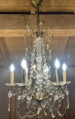 Hogere Franse Kroonluchter…gerestaureerd !, Ophalen of Verzenden