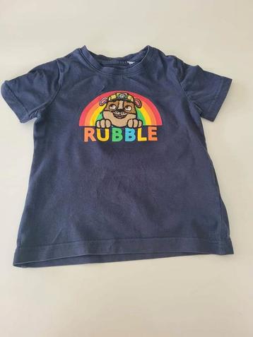 T-shirt Rubble maat 104 van Paw Patrol by C&A