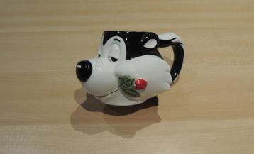 Tas Pepé Le Pew met een roos in zijn mond beschikbaar voor biedingen