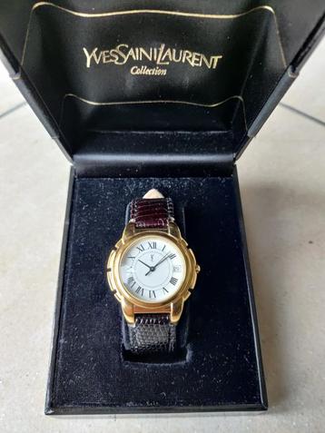 Gouden Horloge Yves Saint Laurent 