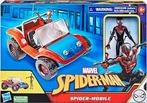 Marvel Spider-Man Spider-Mobile-voertuig van 15 cm, Ophalen of Verzenden, Nieuw, Ontdekken, Met geluid
