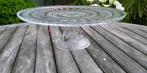 Gebakschaal op voet Milord Italië Ø 31cm taartschotel, Ophalen of Verzenden, Glas